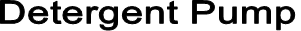 Detergent Pump